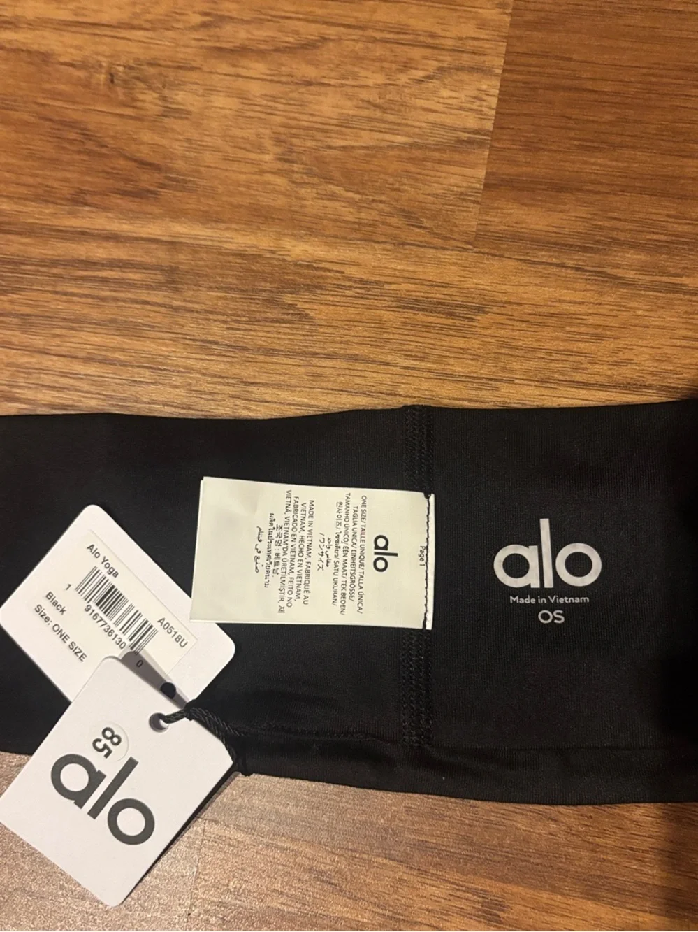 ALO Yoga Performance Conquer Headband - Black